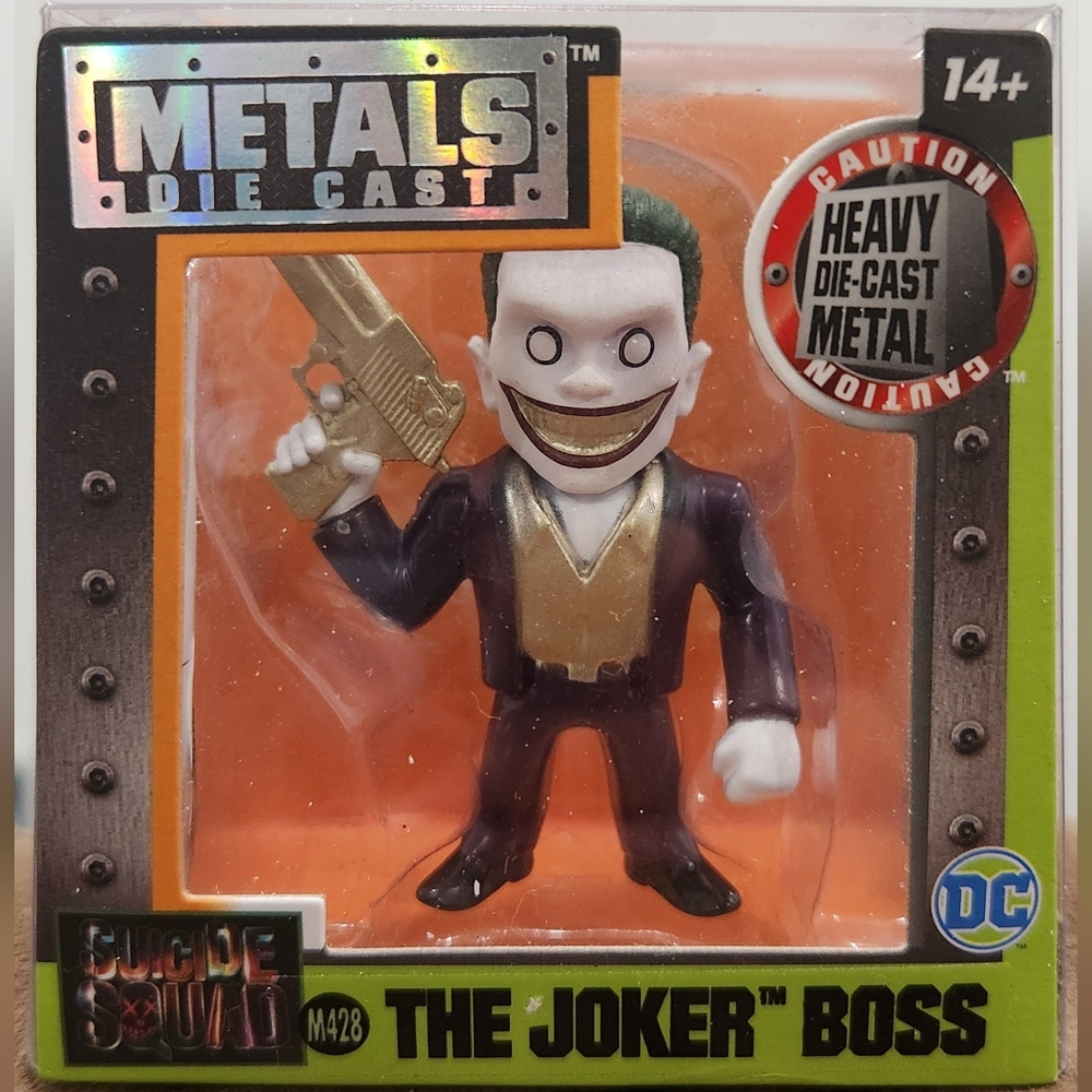 Jada Toys Metals Die-Cast Joker Boss #M428 Minifigure DC Comics Suicide Squad